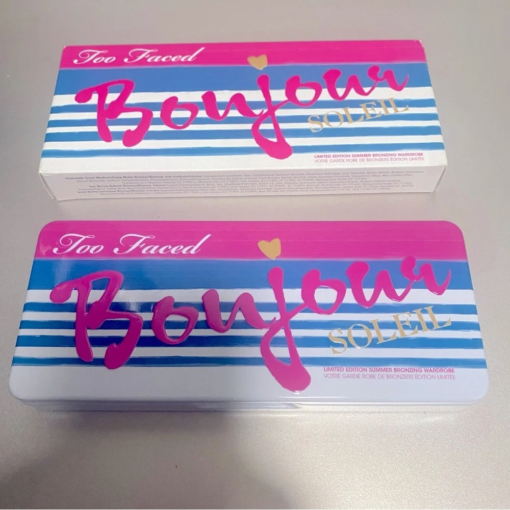 New Too Faced Bonjour Soleil Limited Edition Summer Bronzing Wardrobe